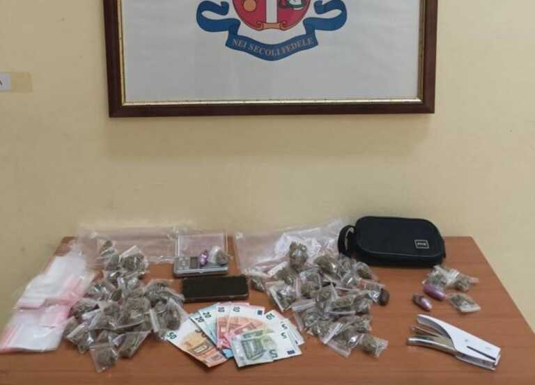 Fermato con 60 grammi di droga in tasca, a casa ne aveva altri 150: arrestato 19enne biscegliese