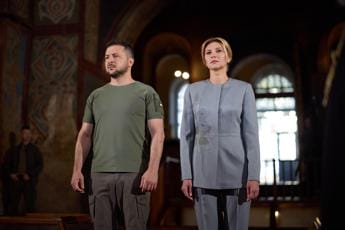 Galleria foto 'Ucraina, moglie Zelensky risponde a Roger Waters' - foto 1