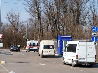 Galleria foto 'Ucraina, razzi su convoglio umanitario a Zaporizhzhia: 23 morti' - foto 1