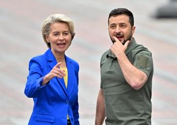 Galleria foto 'Ucraina, Von der Leyen a Kiev: “Ue al vostro fianco finché necessario”' - foto 1