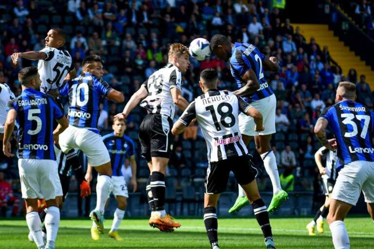 Galleria foto 'Udinese super, Inter battuta 3-1 e quinta vittoria di fila' - foto 1