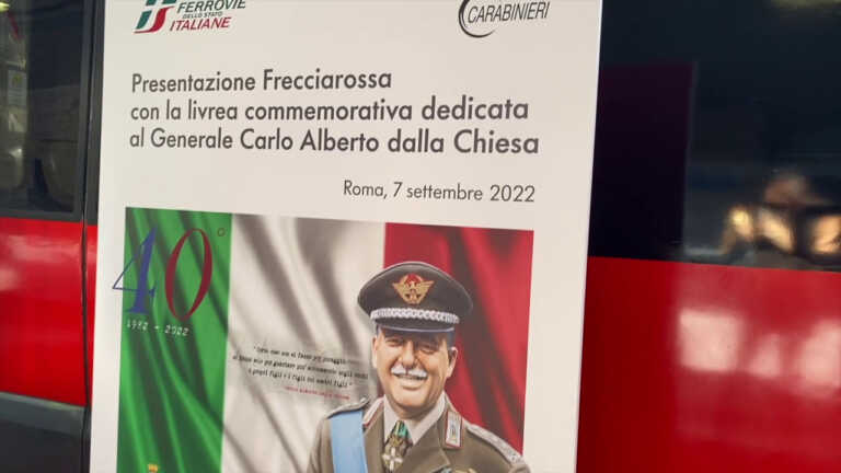 Galleria foto 'Un Frecciarossa dedicato a Carlo Alberto Dalla Chiesa' - foto 1