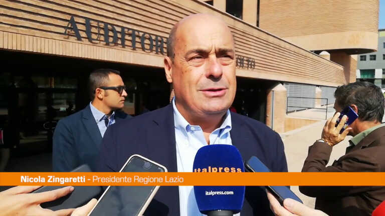 Galleria foto 'Zingaretti “Gli italiani non si meritano di vivere con la paura”' - foto 1