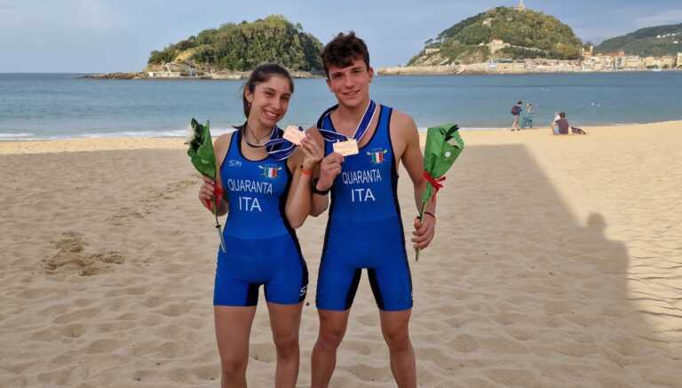 Canottaggio, i fratelli Quaranta bronzo agli europei di beach sprint in Spagna