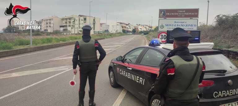 Montalbano Jonico, lancia pietre contro l’abitazione della ex: ai domiciliari un 42enne
