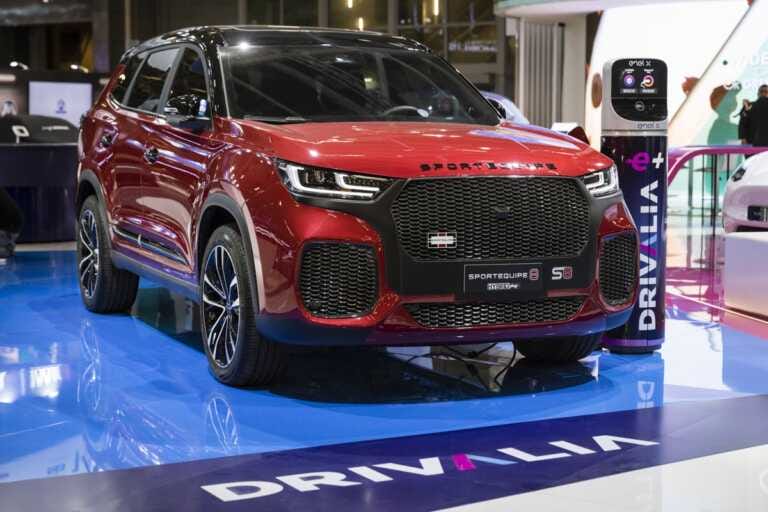 Al Salone dell’Auto di Parigi in anteprima Sportequipe 8 Hybrid-Plug-in