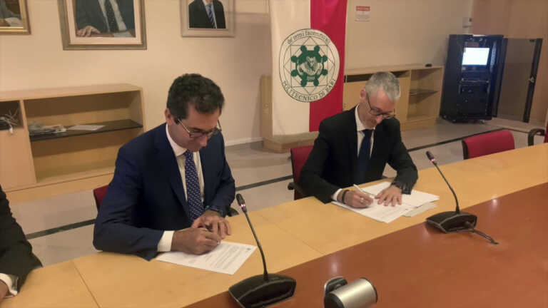 Galleria foto 'Al via una partnership tra il Politecnico di Bari e Lottomatica' - foto 1