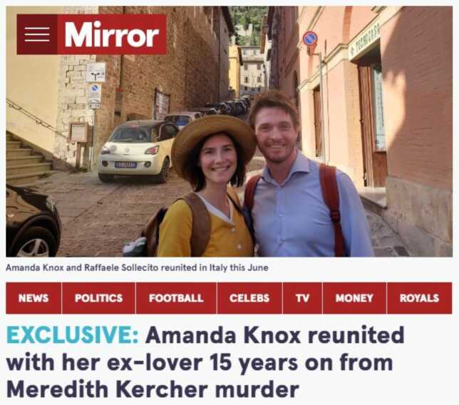 Galleria foto 'Raffaele Sollecito incontra Amanda Knox a Gubbio: «Emozioni contrastanti»' - foto 1