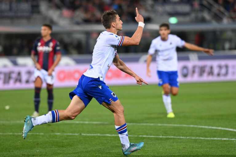Galleria foto 'Bologna-Sampdoria 1-1, Djuricic replica a Dominguez' - foto 1