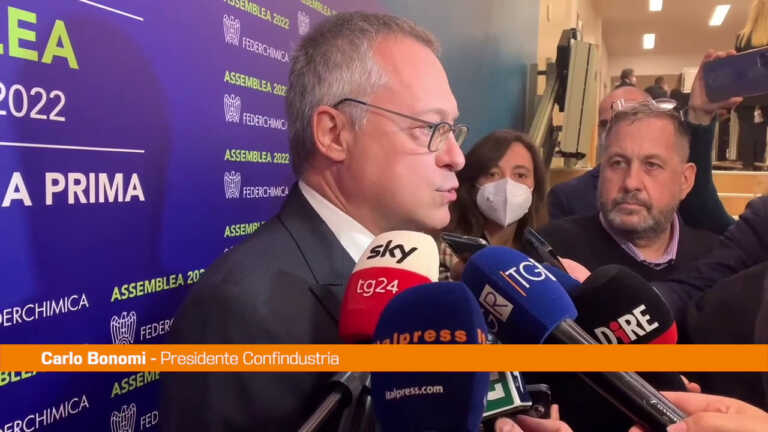 Galleria foto 'Bonomi “Priorità governo sia tema energia. Bene Cingolani consulente”' - foto 1