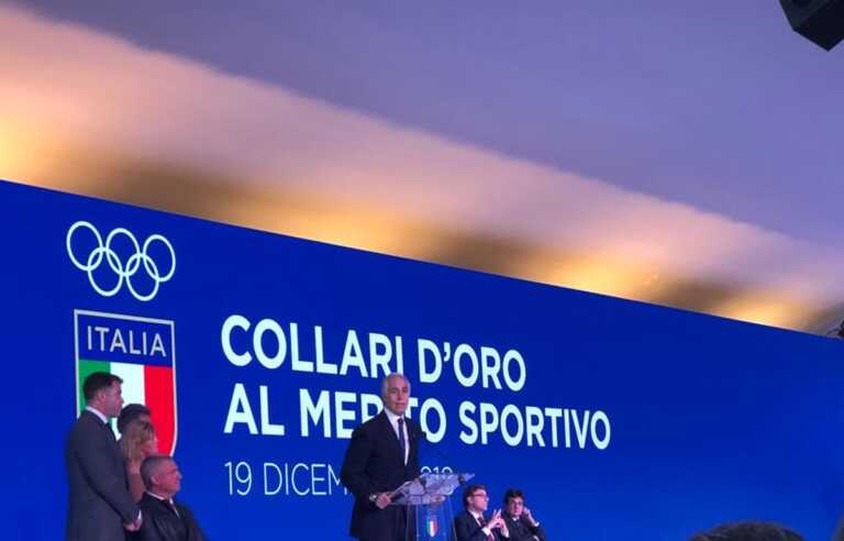 Galleria foto 'Collare d’oro Coni a Domenicali, stella d’oro all’Italpress' - foto 1