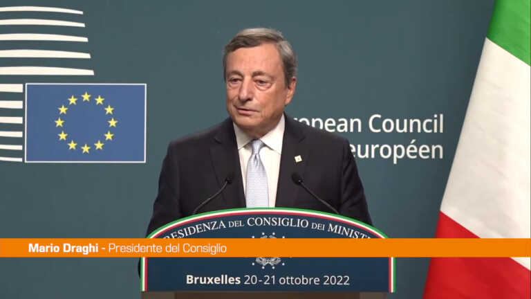 Galleria foto 'Energia, Draghi “Il Consiglio Europeo ha accolto le nostre proposte”' - foto 1