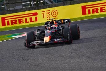 Galleria foto 'F1 Gp Giappone 2022, Verstappen in pole davanti alle Ferrari' - foto 1