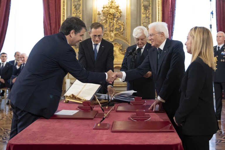 Galleria foto 'Fitto giura al Quirinale: «Rispettiamo l’Europa ma vogliamo essere rispettati»' - foto 1