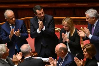 Galleria foto 'Governo Meloni, ok fiducia al Senato' - foto 1