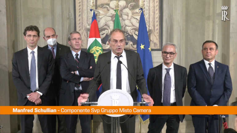 Galleria foto 'Gruppo Misto Camera “Fiducia nel ruolo di garanzia di Mattarella”' - foto 1