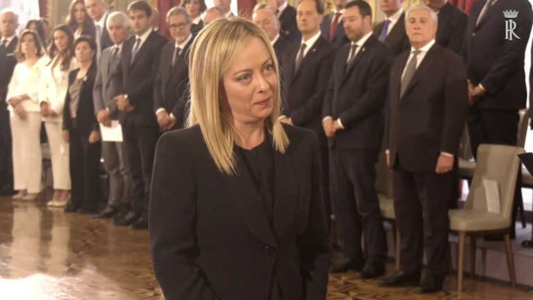 Galleria foto 'Il giuramento del nuovo presidente del Consiglio, Giorgia Meloni' - foto 1