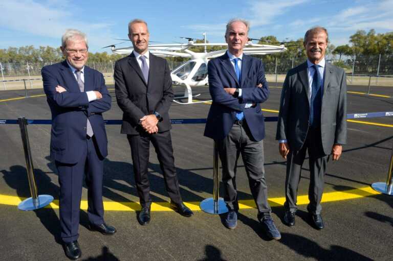 Galleria foto 'Il primo vertiporto italiano inaugurato all’aeroporto di Fiumicino' - foto 1