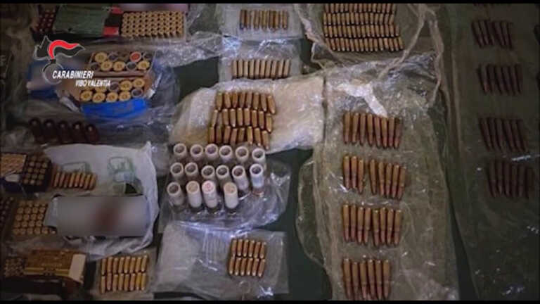 Galleria foto 'In Calabria sequestrati un arsenale e chili di droga, due arresti' - foto 1
