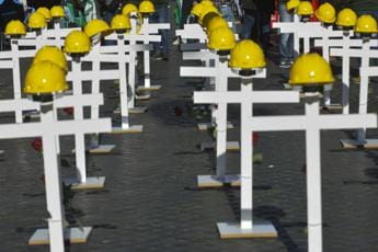 Galleria foto 'Incidenti sul lavoro, quasi 3 vittime al giorno: 677 morti da gennaio' - foto 1