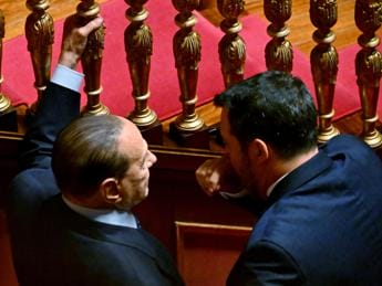 Galleria foto 'Incontro Salvini-Berlusconi a Villa Grande' - foto 1