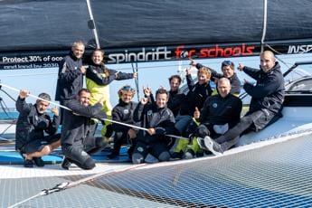Galleria foto 'Jules Verne Trophy, nuovo tentativo record per maxi-trimarano Sails of Change' - foto 1