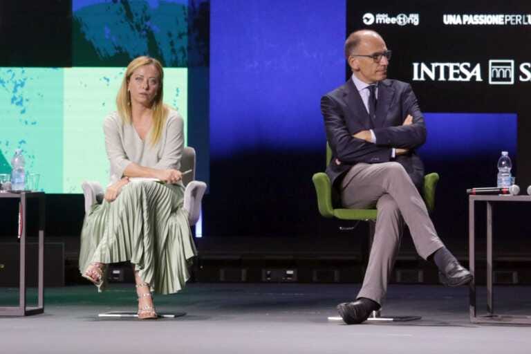 Galleria foto 'Letta a Meloni “E’ la maggioranza a danneggiare l’Italia all’estero”' - foto 1