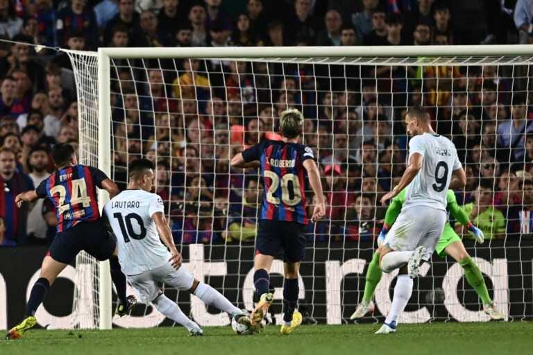 Galleria foto 'L’Inter ‘vede’ gli ottavi: 3-3 al Camp Nou contro il Barça' - foto 1