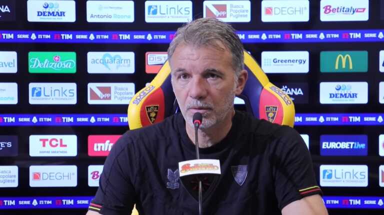 Lecce, con la Cremonese tutti disponibili. Baroni: «Non dobbiamo sbagliare nulla»