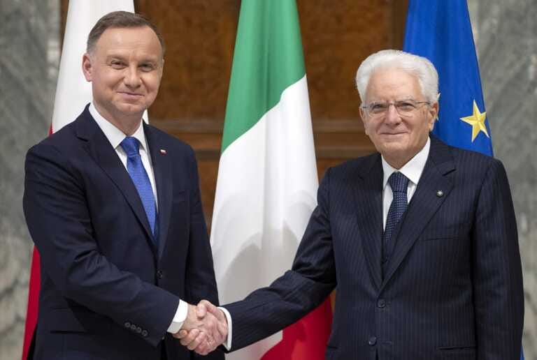 Galleria foto 'Mattarella incontra il presidente polacco “Sull’energia serve unità Ue”' - foto 1