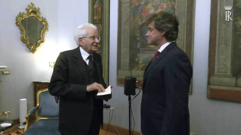 Galleria foto 'Mattarella riceve i familiari di Piero Angela e i vertici Rai' - foto 1