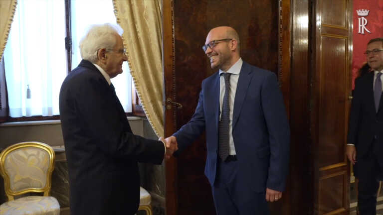 Galleria foto 'Mattarella riceve il neo presidente della Camera Fontana' - foto 1