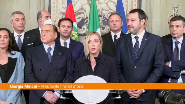 Galleria foto 'Meloni “Indicazione unanime per formare il nuovo governo”' - foto 1