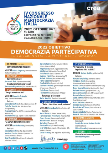 Galleria foto 'Meritocrazia Italia: al via ‘obiettivo democrazia partecipativa’, la polis ai cittadini' - foto 1