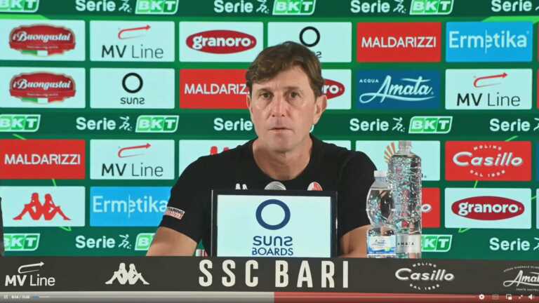 Bari, Mignani: «Voltiamo pagina, a Parma da combattenti»