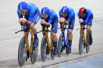 Galleria foto 'Mondiali ciclismo, Italia argento in inseguimento maschile' - foto 1