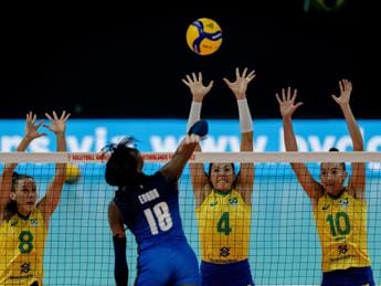 Galleria foto 'Mondiali pallavolo femminile, azzurre ko 3-1 con il Brasile in semifinale' - foto 1