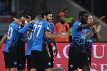 Galleria foto 'Napoli-Bologna 3-2, tris azzurro e primo posto solitario' - foto 1