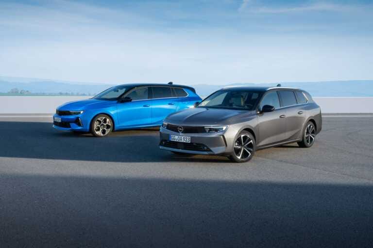 Nuova Opel Astra Sports Tourer eletta “Auto Familiare del 2022”