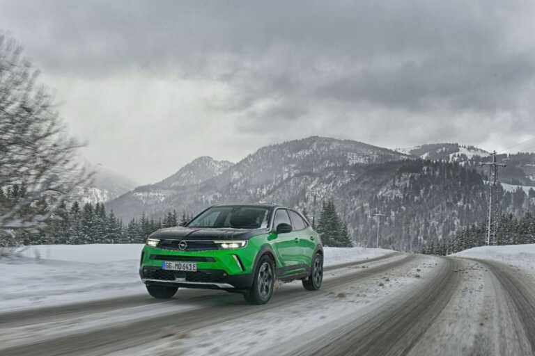 Opel Mokka-e, massima efficienza e comfort anche in inverno
