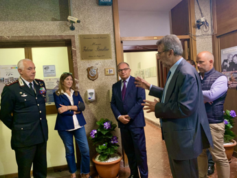 Galleria foto 'Palermo, Generale Luzi visita il Museo Falcone e Borsellino' - foto 1