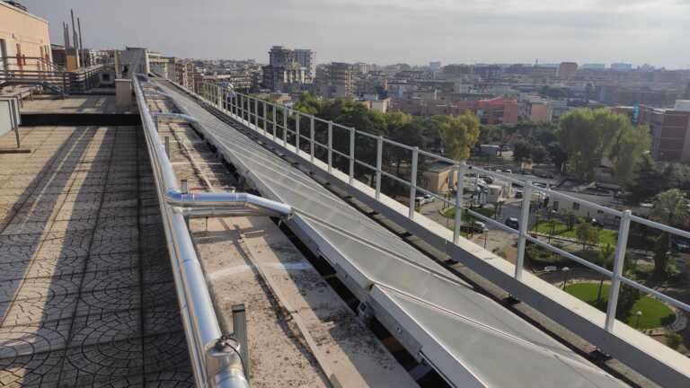 Galleria foto 'Bari, l’istituto tumori investe nella transizione energetica: installati 40 pannelli solari' - foto 1