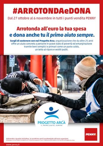 Galleria foto 'Penny attiva #arrotondaedona per sostenere Fondazione Progetto Arca' - foto 1