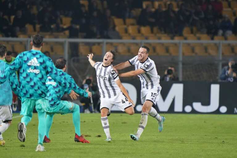 Galleria foto 'Perla di Fagioli, la Juventus vince a Lecce 1-0' - foto 1