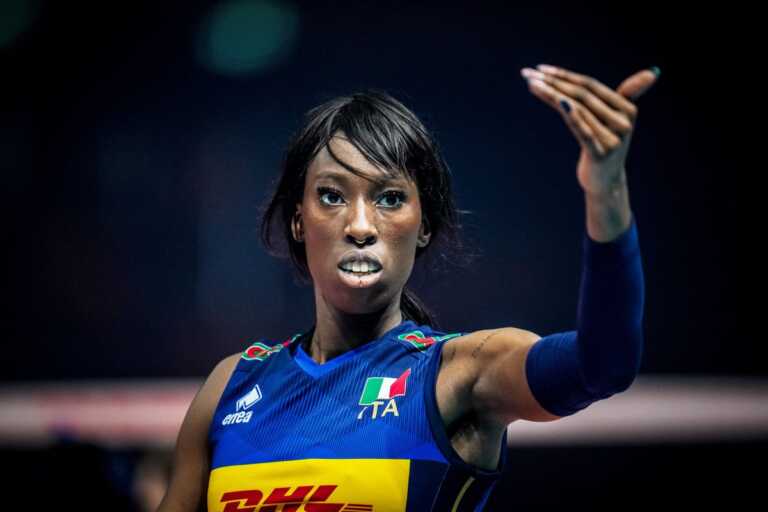 Galleria foto 'Politica e sport al fianco di Egonu “Orgoglio italiano”' - foto 1