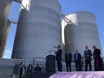 Galleria foto 'Porti, Musolino (Adsp): “Inauguriamo 10 nuovi silos per raccolta oli vegetali, giornata storica”' - foto 1