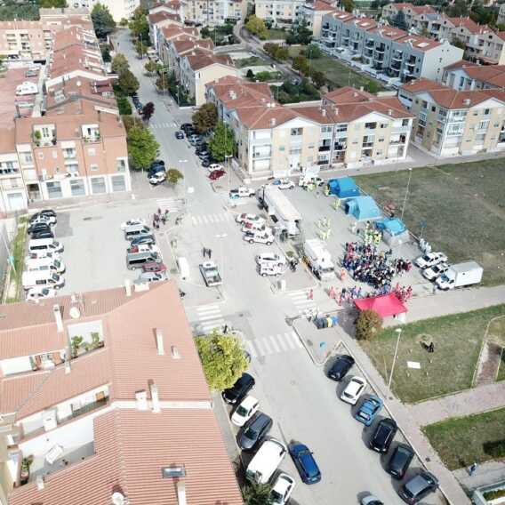 A Matera un’esercitazione speciale nel rione Agna per la “Settimana Nazionale della Protezione Civile”