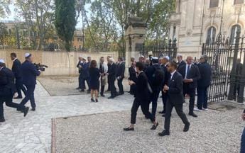 Galleria foto 'Roma, 40 anni fa l’attentato alla Sinagoga: Mattarella al Tempio Maggiore' - foto 1