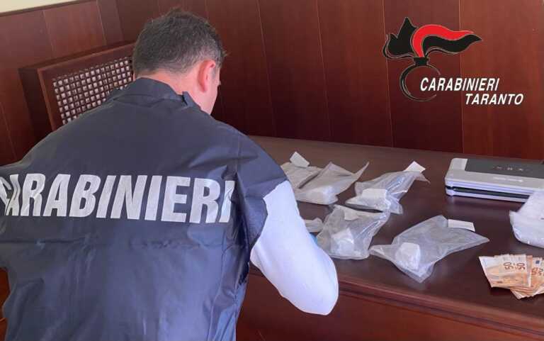 Taranto, droga del valore di oltre 71mila euro sequestrata a un 28enne