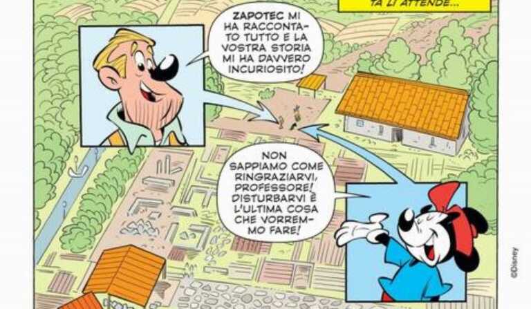 L’UniSalento su Topolino: le ricerche ad Aquinum diventano una storia a fumetti